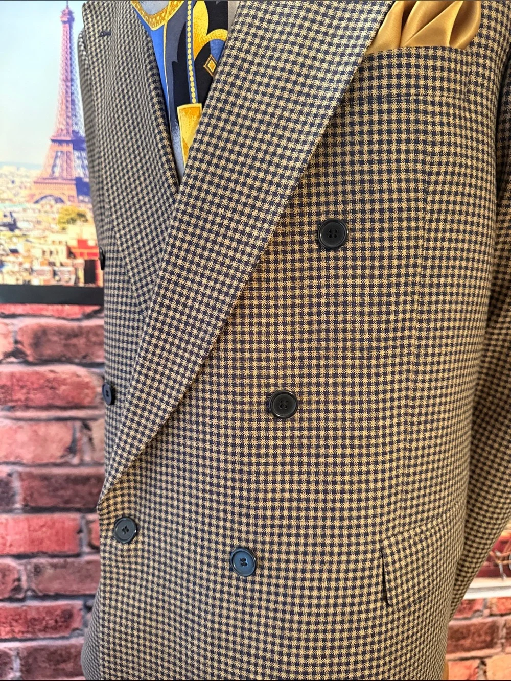 LEVETI Made in Italy Double Breasted Coat